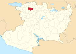 Mexico Michoacan Zamora location map